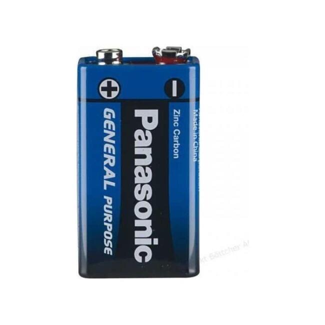 Panasonic Manganez 9 Volt Pil - 1