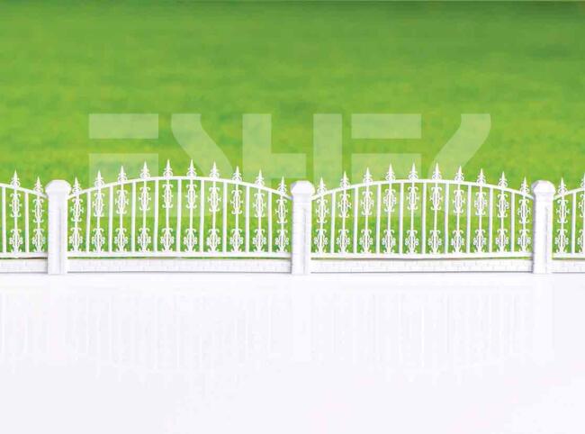 Panel Romalı Çit 1:200 Ölçek 4 adet - 2