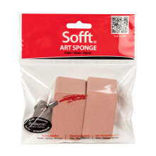 PanPastel Ultra Soft Artist Pastel Boya Süngeri Angle Slice Flat 2 Adet 61031 - Panpastel