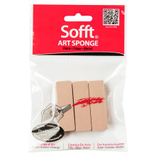 PanPastel Ultra Soft Artist Pastel Boya Süngeri Flat 3 Adet 61022 - Panpastel