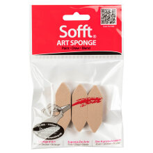 PanPastel Ultra Soft Artist Pastel Boya Süngeri Point 3 Adet 61024 - 1