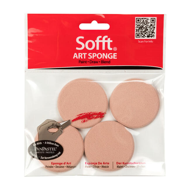 PanPastel Ultra Soft Artist Pastel Boya Süngeri Round Set 61042 - 1