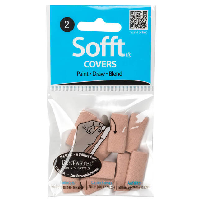 PanPastel Ultra Soft Artist Pastel Boya Uçları Covers Seti Düz 10 Adet 62002 - 1