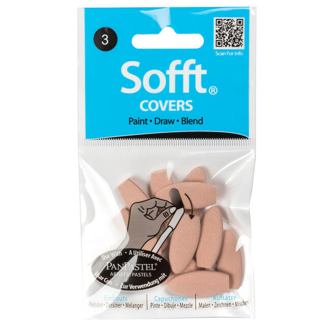 PanPastel Ultra Soft Artist Pastel Boya Uçları Covers Seti Oval 10 Adet 62003 - 1