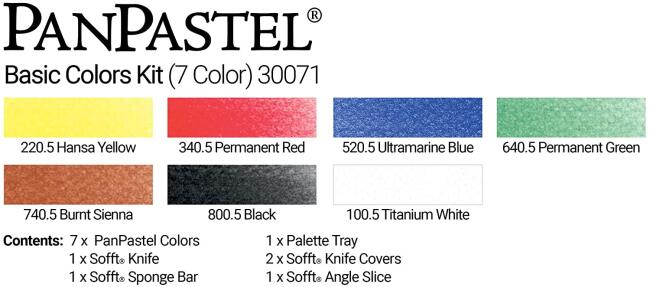 Panpastel Ultra Soft Pastel Seti Başlangıç Tonları 7’li - 3
