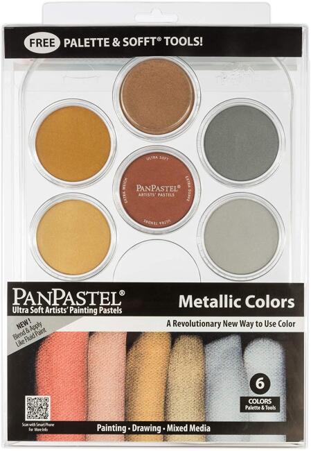 Panpastel Ultra Soft Pastel Seti Metalik Tonlar 6’lı - 2