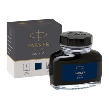 Parker Quıng Dolmakalem Mürekkebi 57Ml Mavi-Siyah Yıkanabılır - Parker