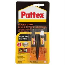 Pattex Güçlü Epoksi Yapıştırıcı İki Kompenentli 2x11ml - PATTEX