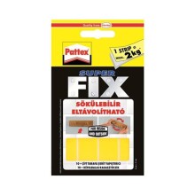 Pattex Superfix Sökülebilir Çift Taraflı Bant 2x4 cm 10 Adet - Pattex