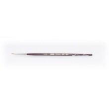 Pebeo Seri 123 Yuvarlak Sentetik Kıl Fırça No:000 - 3