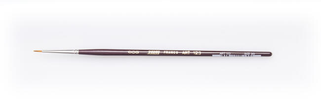 Pebeo Seri 123 Yuvarlak Sentetik Kıl Fırça No:000 - 4