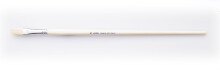 Pebeo Seri 258F Düz Beyaz Bristle Kıl Fırça No:10 - 2