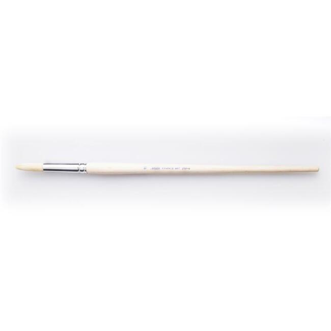 Pebeo Seri 258R Yuvarlak Beyaz Bristle Kıl Fırça No:16 - 1