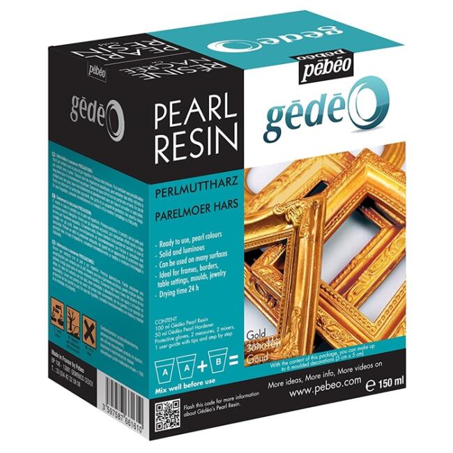 Pebeo Gedeo Pearl Resine Altın Sedef Reçine 150 ml - 1