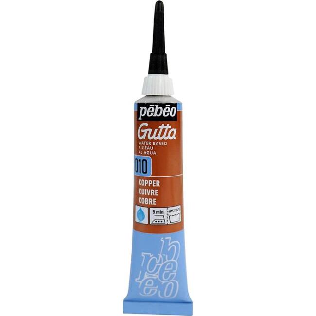 Pebeo Gutta İpek Kontür Boyası Bakır 20 ml - 1