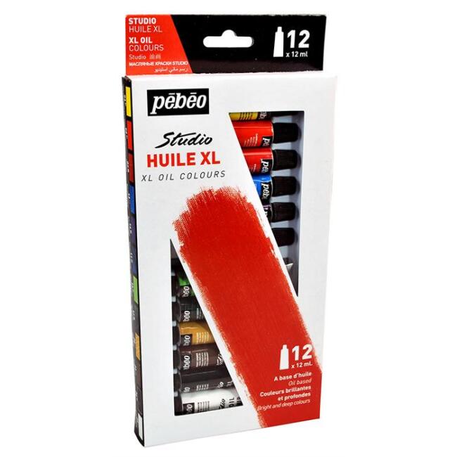 Pebeo Huile XL Yağlı Boya 12 ml 12’li Set - 1