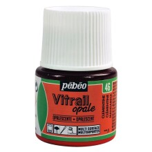 Pebeo Opak Vitray Cam Boyası Vıtraıl 45Ml Opaque N:46 Clementıne - Pebeo (1)