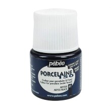 Pebeo Porcelaine 150 Porselen Boyası 45 ml Abyss Black - Pebeo