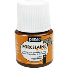 Pebeo Porcelaine 150 Porselen Boyası 45 ml Amber - Pebeo