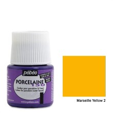 Pebeo Porcelaine 150 Porselen Boyası 45 ml Marseille Yellow - Pebeo