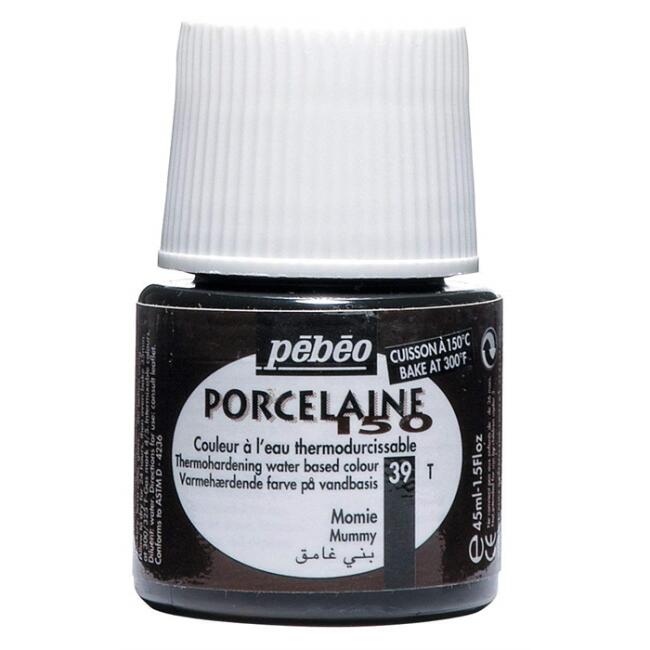 Pebeo Porcelaine 150 Porselen Boyası 45 ml Mummy 39 - 1