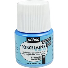 Pebeo Porcelaine 150 Porselen Boyası 45 ml Opal Blue - Pebeo (1)