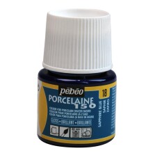 Pebeo Porcelaine 150 Porselen Boyası 45 ml Sapphire - Pebeo