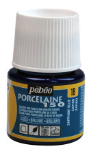 Pebeo Porcelaine 150 Porselen Boyası 45 ml Sapphire - Pebeo (1)