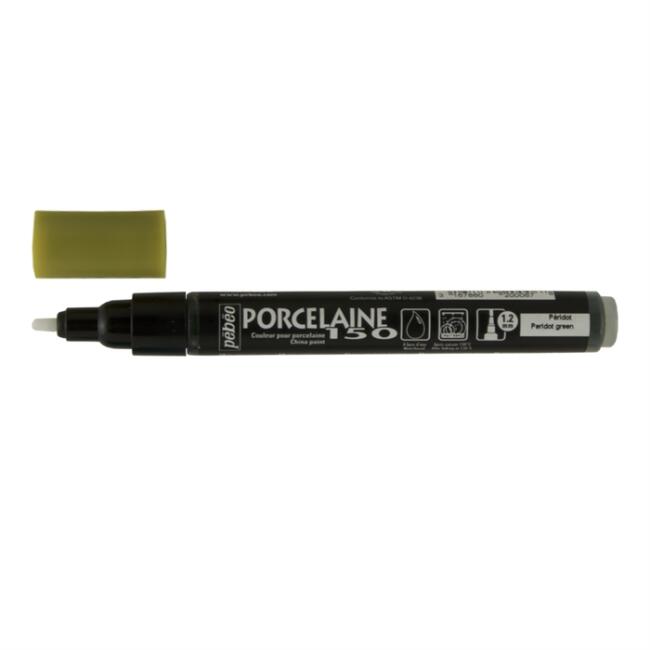 Pebeo 150 Porselen Kalemi 1.2 mm Porcelaine Peridot Green - 2