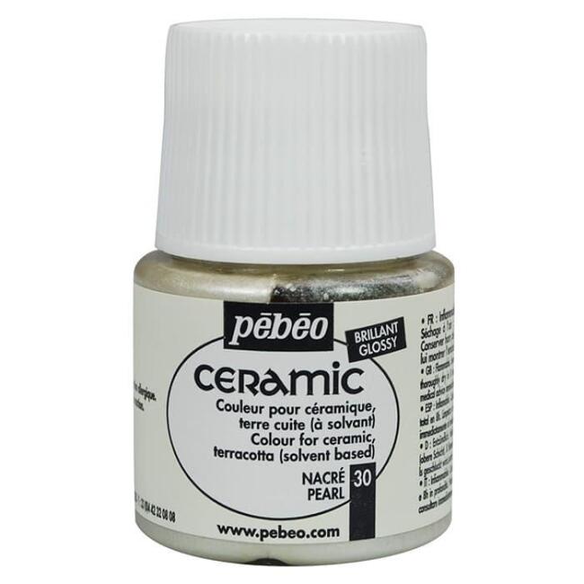 Pebeo Ceramic Seramik Boyası 45 ml Pearl 30 - 1