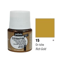 Pebeo Seramik Boyası Rich Gold 45 ml - Pebeo