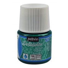 Pebeo Setacolor Glitter Kumaş Boyası 45 ml Emerald - Pebeo