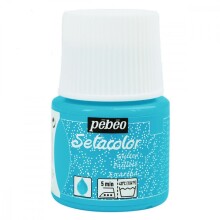 Pebeo Setacolor Glitter Kumaş Boyası 45 ml Turquoise - 1