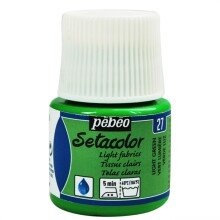 Pebeo Setacolor Light Fabrics Kumaş Boyası 45 ml Light Green 27 - 3