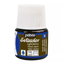 Pebeo Setacolor Kumaş Boyası 45 ml Velvet Brown - Pebeo