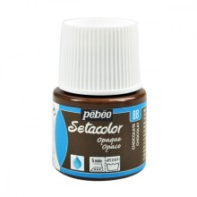 Pebeo Setacolor Opak Kumaş Boyası 45 ml Chocolate - Pebeo