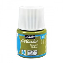 Pebeo Setacolor Opak Kumaş Boyası 45 ml Olive - Pebeo