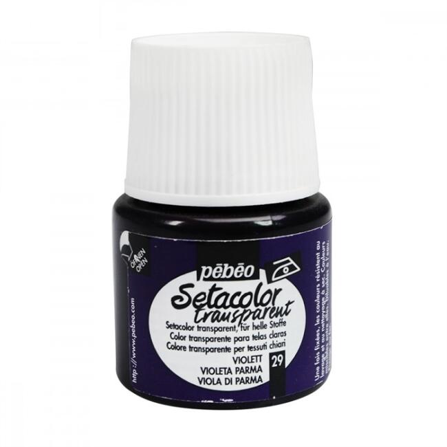 Pebeo Setacolor Opak Kumaş Boyası 45 ml Parma Violet 29 - 1