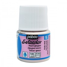 Pebeo Setacolor Opak Kumaş Boyası 45 ml Pearl Pink - 1