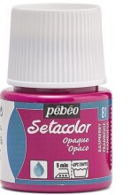 Pebeo Setacolor Opak Kumaş Boyası 45 ml Raspberry - Pebeo