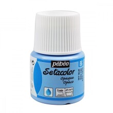 Pebeo Setacolor Opak Kumaş Boyası 45 ml Sky Blue - Pebeo