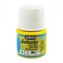 Pebeo Setacolor Suede Effect Kumaş Boyası 45 ml Bright Yellow - Pebeo