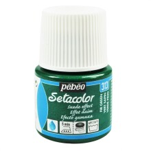 Pebeo Setacolor Suede Effect Kumaş Boyası 45 ml Fir Green - Pebeo
