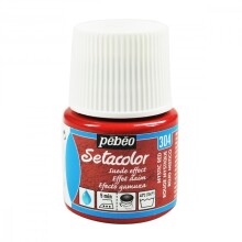 Pebeo Setacolor Suede Effect Kumaş Boyası 45 ml Mystic Red - Pebeo