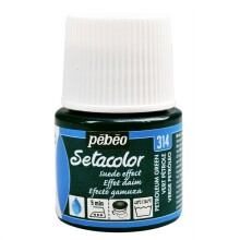 Pebeo Setacolor Suede Effect Kumaş Boyası 45 ml Petroleum Greeen - Pebeo