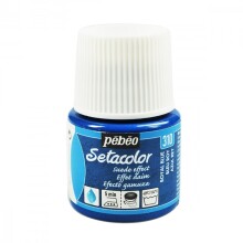 Pebeo Setacolor Suede Effect Kumaş Boyası 45 ml Royal Blue - Pebeo (1)