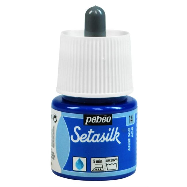 Pebeo Setasilk İpek Boyası 45 ml Azur - 1