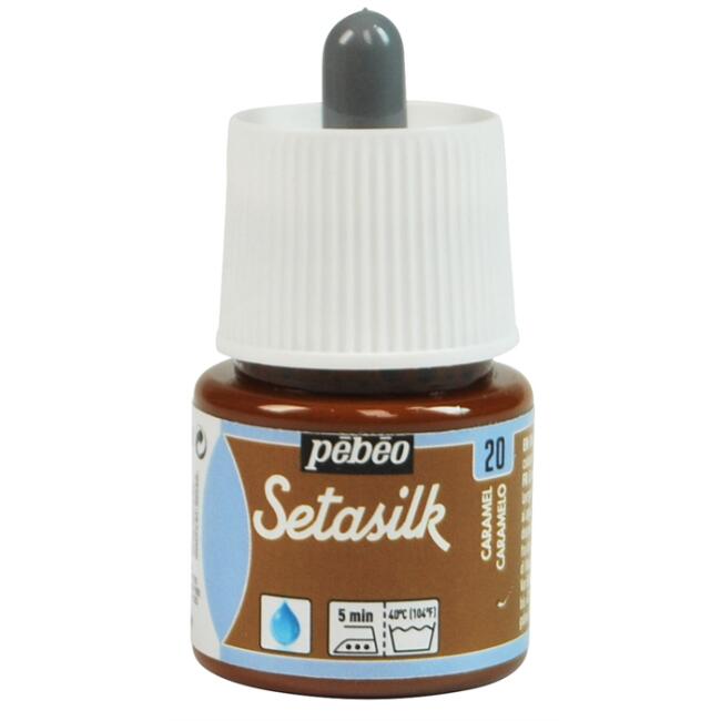 Pebeo Setasilk İpek Boyası 45 ml Caramel - 1
