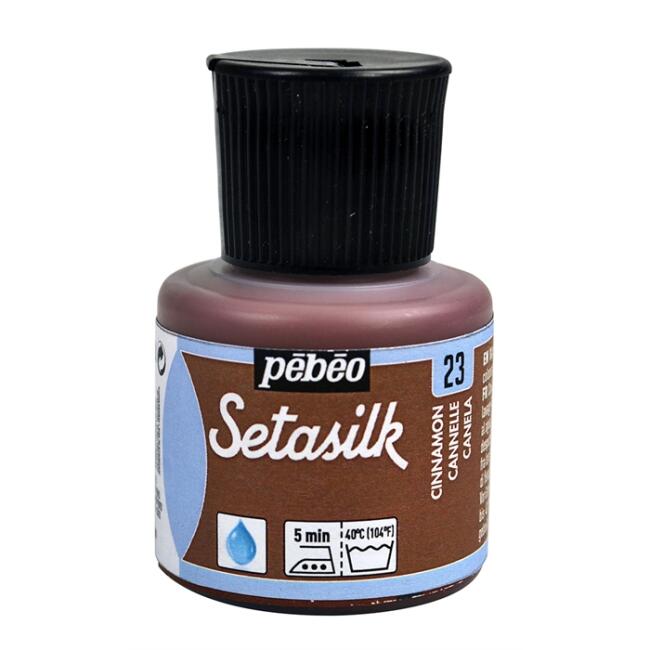 Pebeo Setasilk İpek Boyası 45 ml Cinnamon - 1