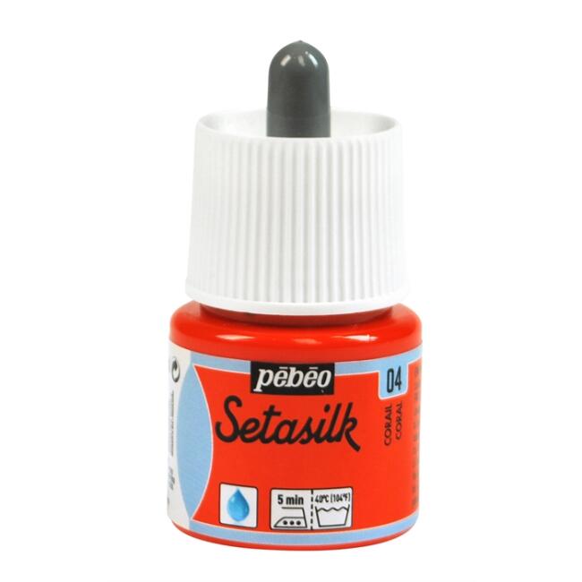 Pebeo Setasilk İpek Boyası 45 ml Coral - 2